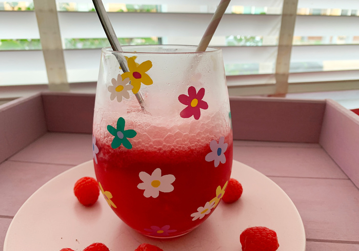 Een Frambozen 'Float'