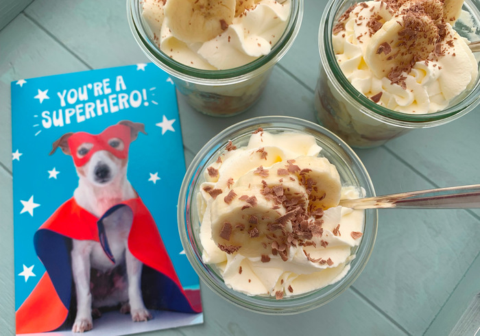 Een Banoffee Trifle