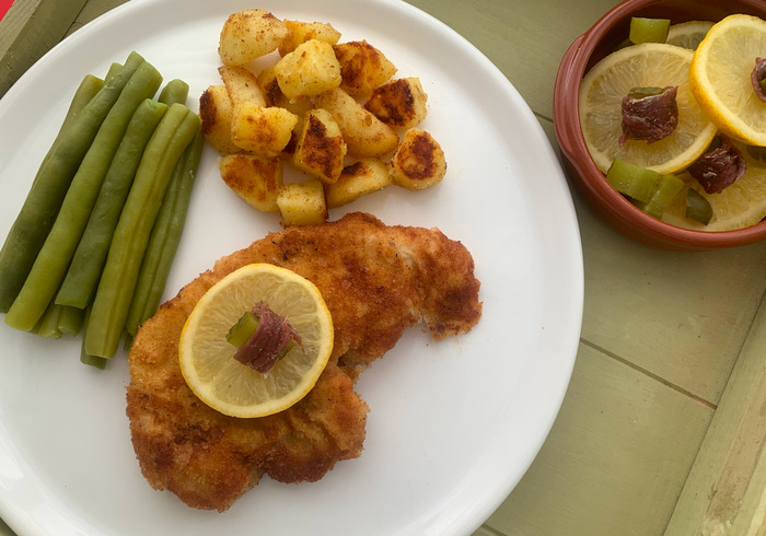 Huisgemaakte Wiener Schnitzel