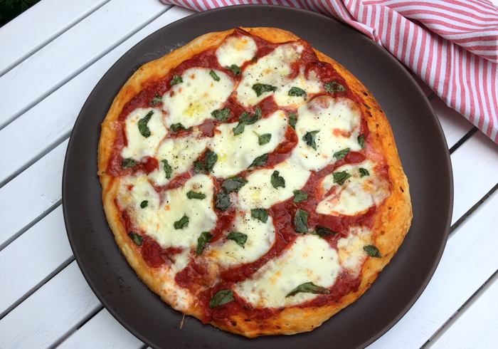 Vanavond eten we pizza