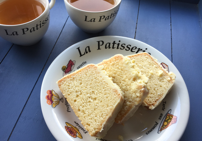 Een Franse vanillecake 