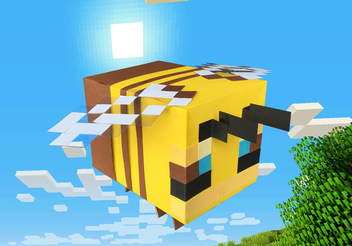 Een Minecraft Bee surprise