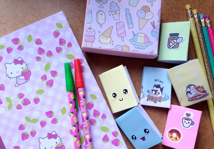 Maak zelf Kawaii-stickertjes