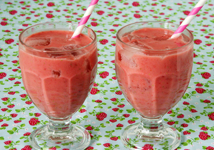 Aardbeien Lassi