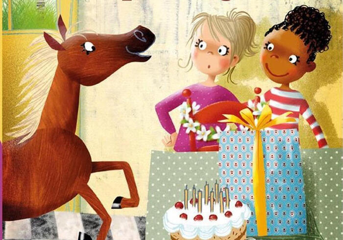 Choco het minipaardje