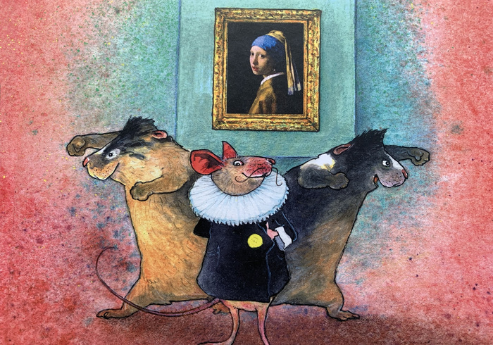 Maurits Mouse, a museum book