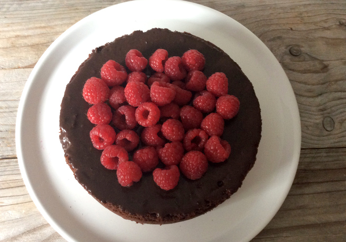 Chocolate Caprese cake