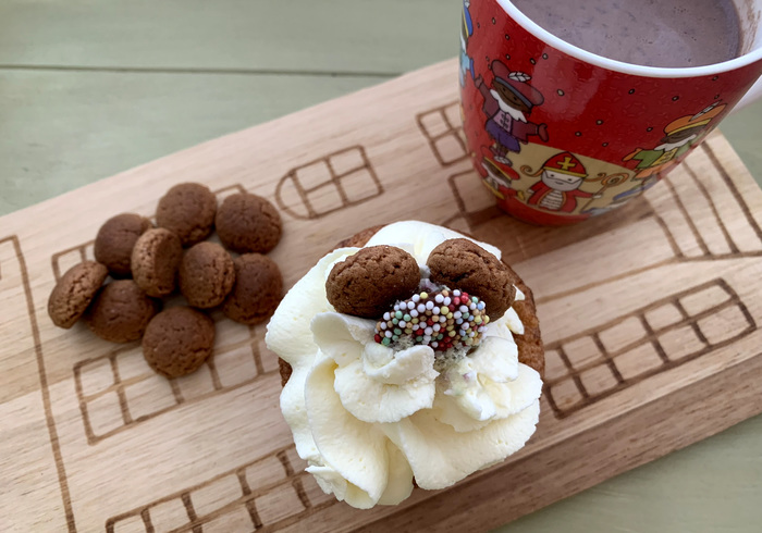 Kruidnootjes-cupcakes