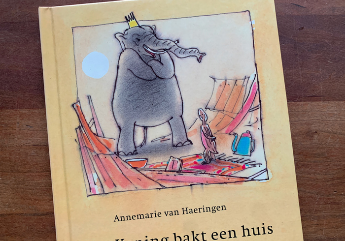 De Koning bakt een huis