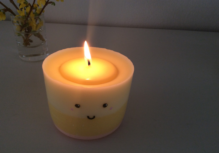 A cute candle