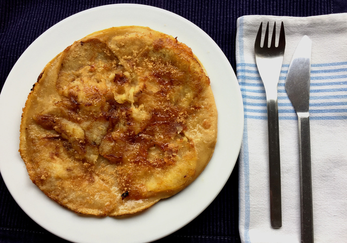 Een Normandische pannenkoek