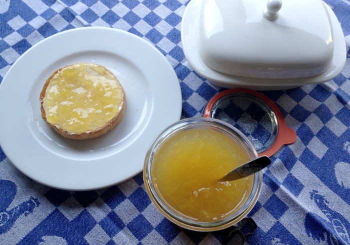 Ananas meloen jam