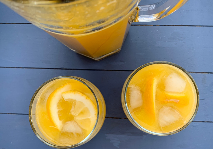Verse mango limonade