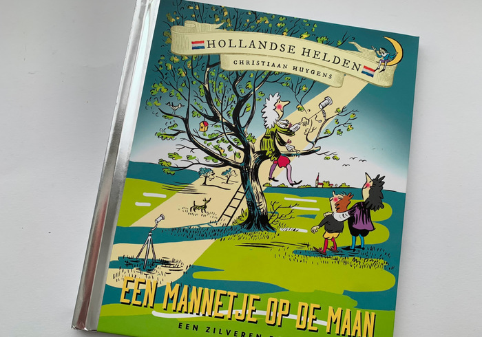 Een mannetje op de maan