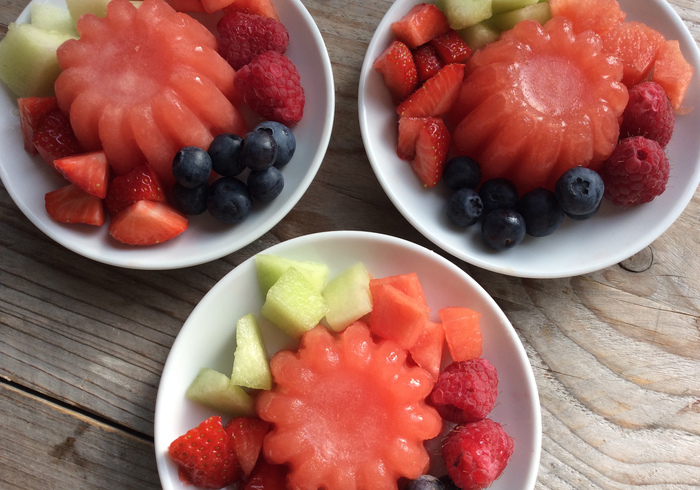 Watermelon jellies