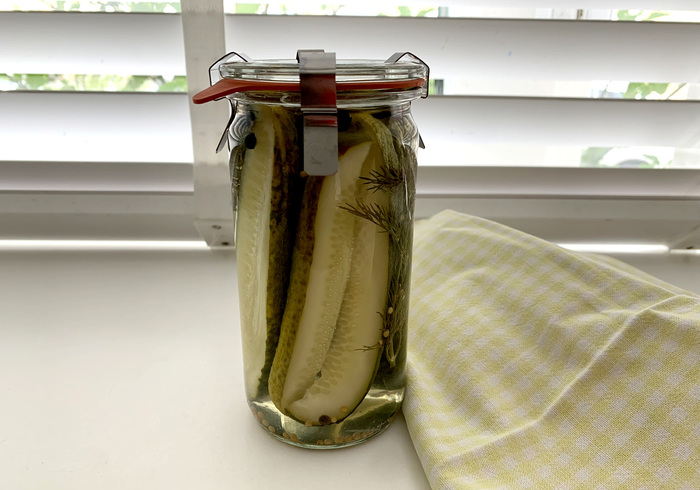 Preserving your own gherkins