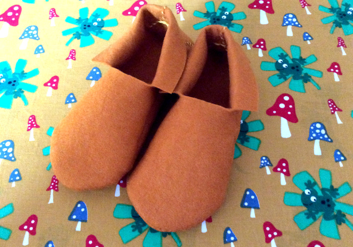 Autumn slippers