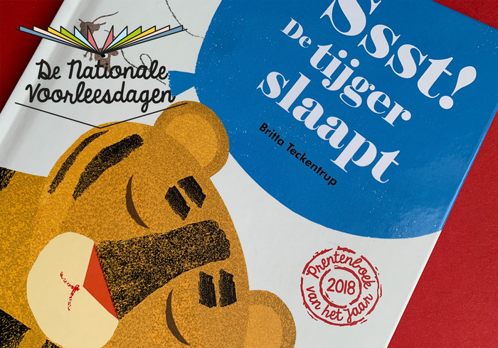 Ssst! De tijger slaapt is Prentenboek van het jaar!