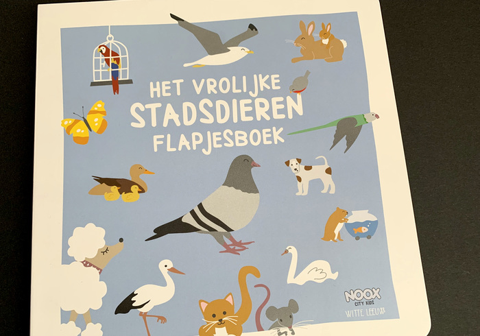 Het vrolijke stadsdieren