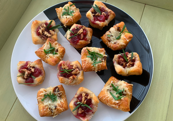 Cranberry Mozzarellahapjes