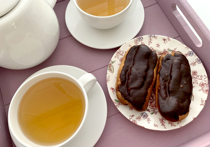 Chocolade éclairs