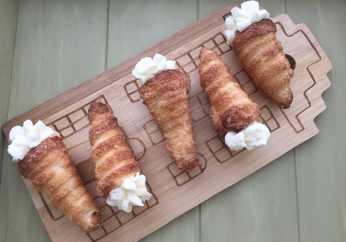 Cannoli di sfoglia 