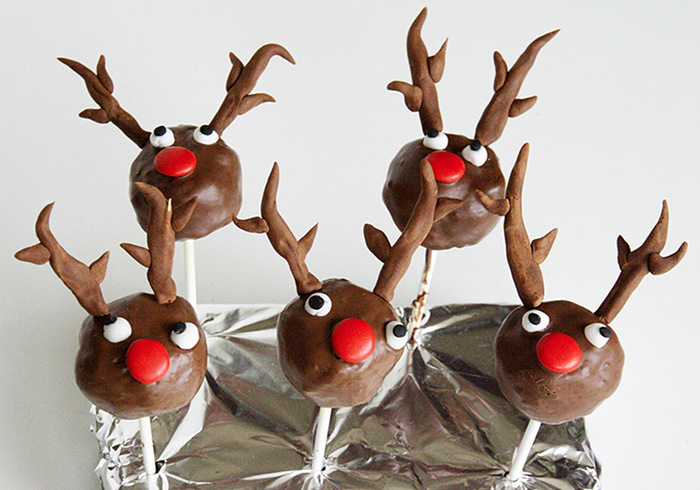 Kerst-cake pops