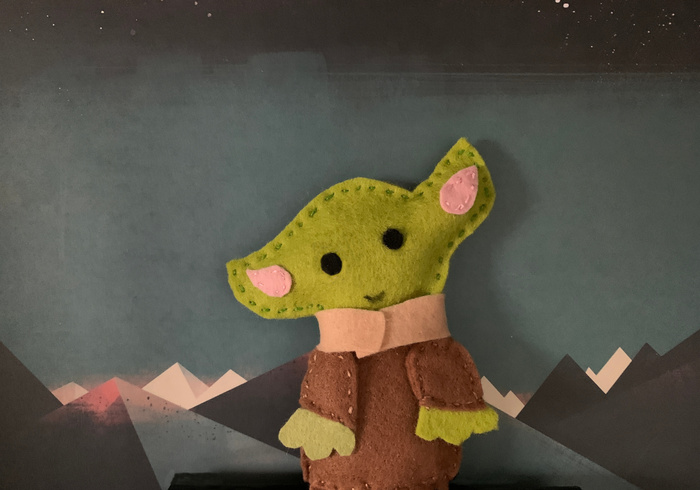 We maken een Starwars Yoda