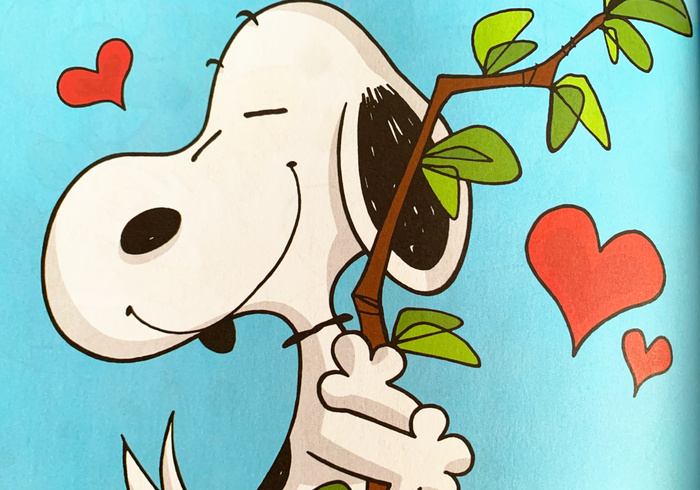 Hug a Tree Snoopy