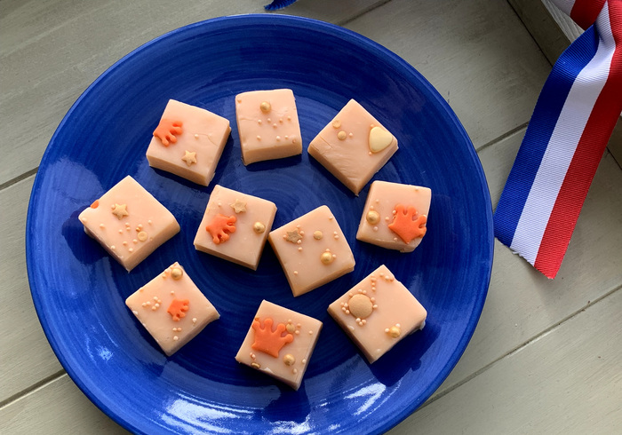 orange fudge