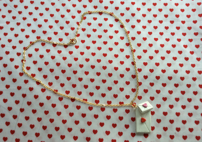 Een valentijn ketting