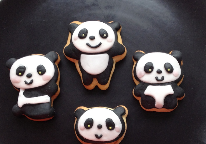 Cute Panda cookies