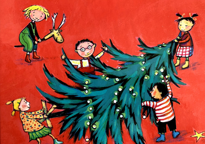Kerstfeest in de klas