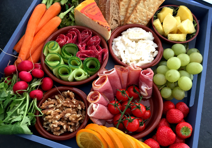 De nieuwe Crudité plank