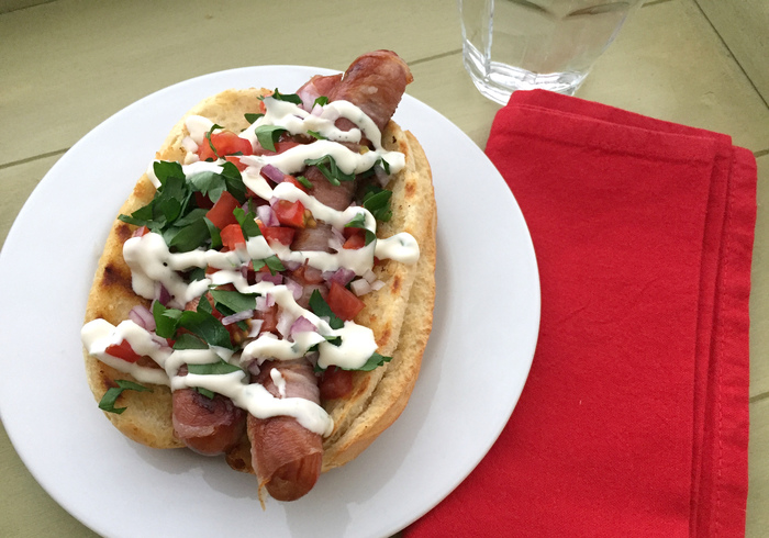 Een Sonoran Hot Dog