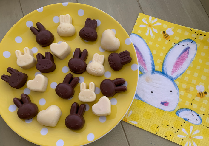 Chocolade konijntjes