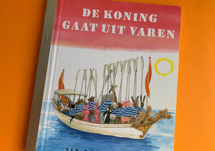 De Koning gaat uit varen