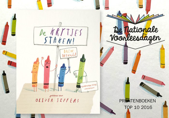 De krijtjes staken - een Prentenboeken Top 10 boek