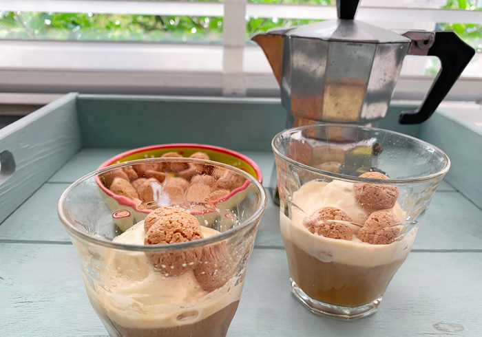 Affogato al caffè 
