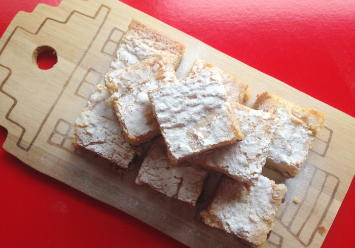 Cranberry Blondies