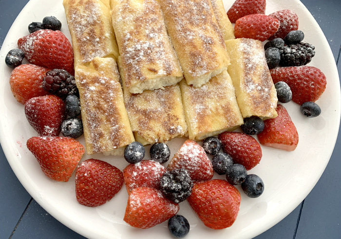 Vandaag bakken we Blintzes