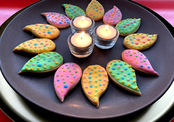 Divali-koekjes bakken