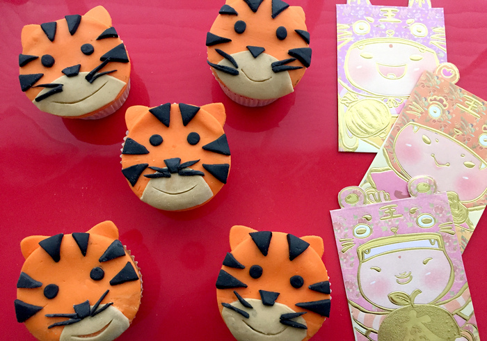 Tijgercupcakes