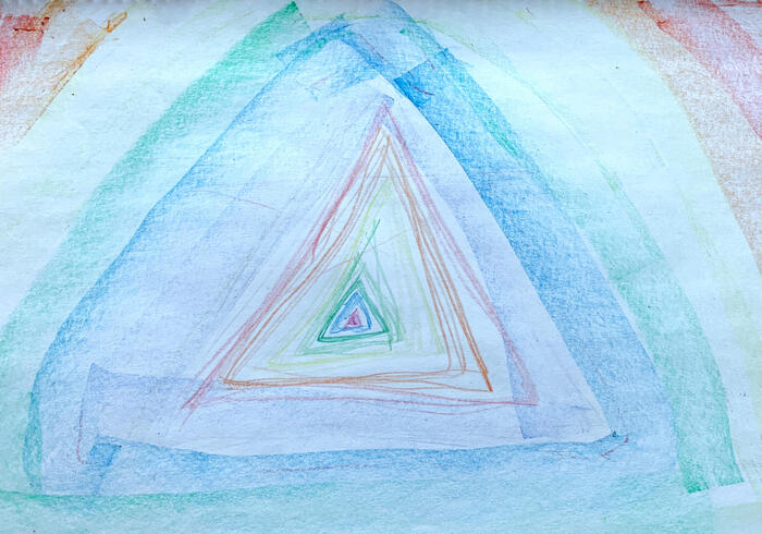 Colouring with Block Crayons