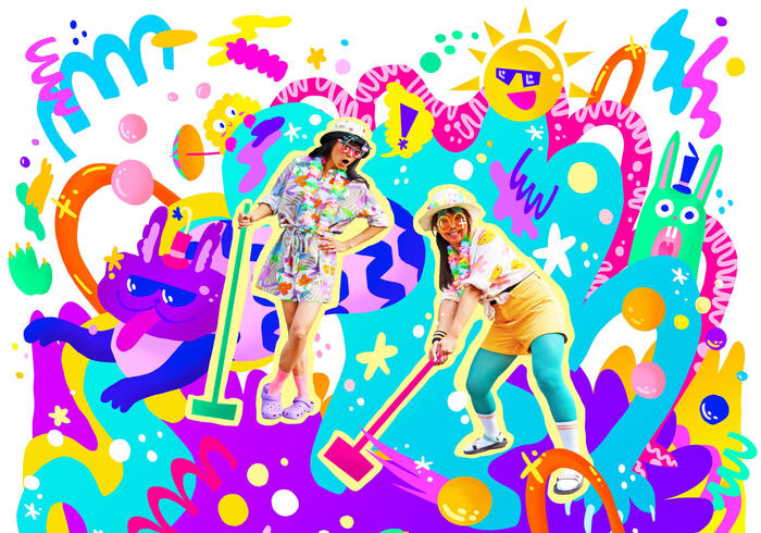 De Grote Zomer Kunst Croquet