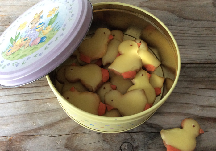 Lieve eendjes  bakken 