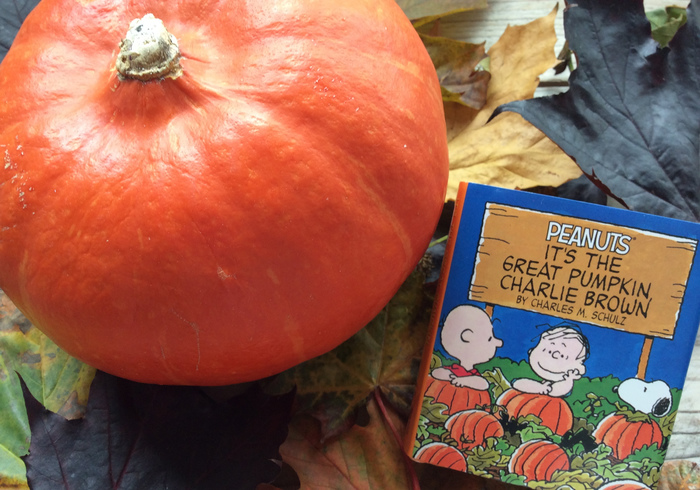 It's the great pumpkin Charlie Brown
