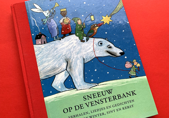 Sneeuw op de vensterbank