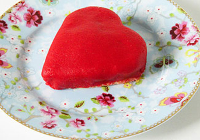 Marzipan hearts
