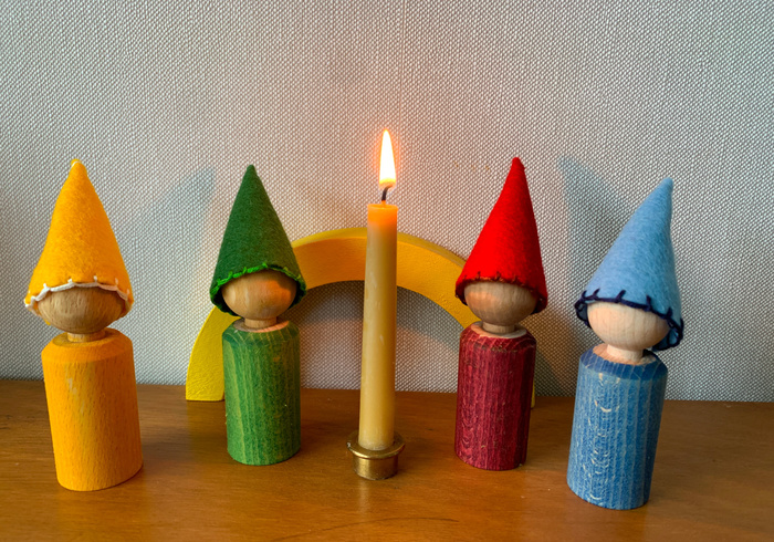The four weeks of advent